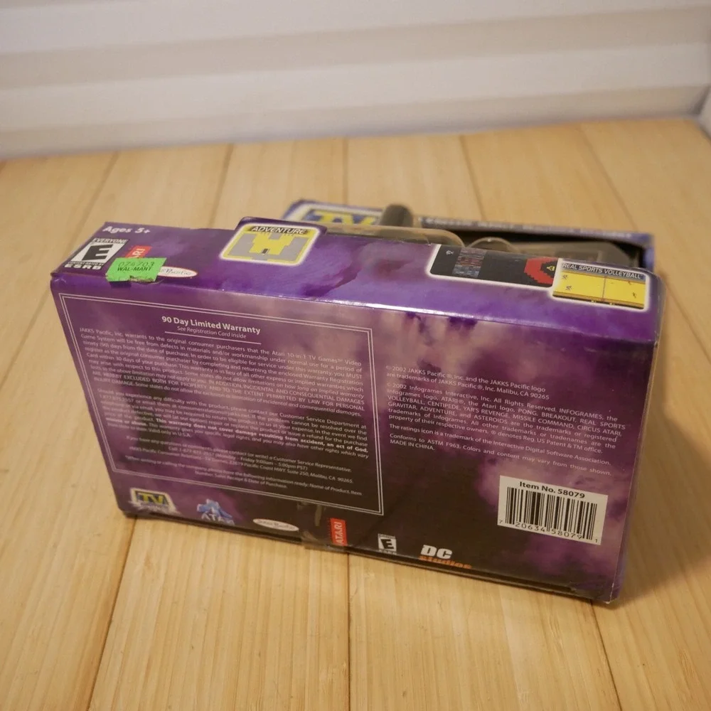 Atari 10-in-1‎ Plug & Play TV Games (Jakks Pacific TV game systems, 2002) - 03